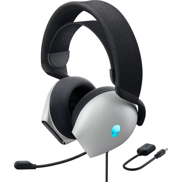 Dell 545-BBFJ Alienware, Gaming Headset, Wired, RGB, USB, 3.5mm, Silver