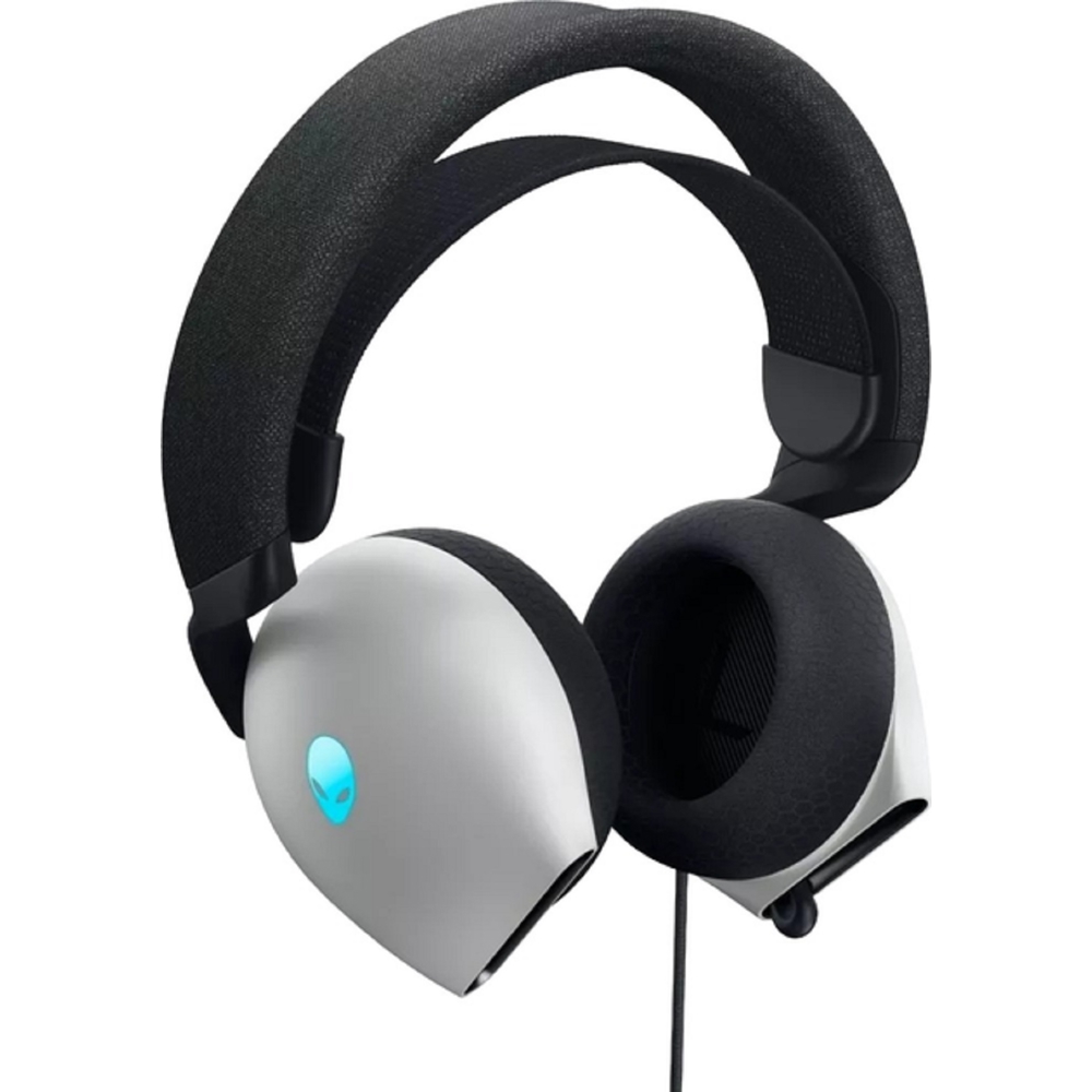 ყურსასმენი Dell 545-BBFJ Alienware, Gaming Headset, Wired, RGB, USB, 3.5mm, Silver