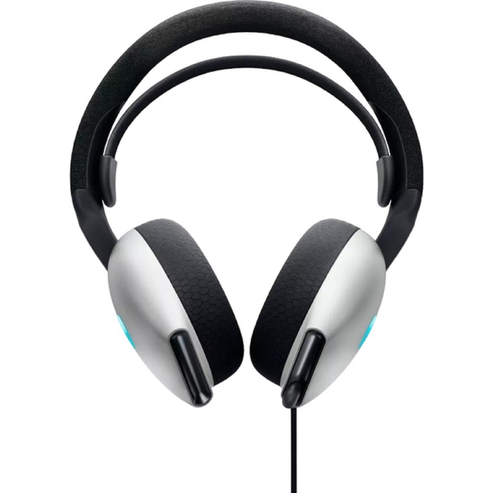 ყურსასმენი Dell 545-BBFJ Alienware, Gaming Headset, Wired, RGB, USB, 3.5mm, Silver