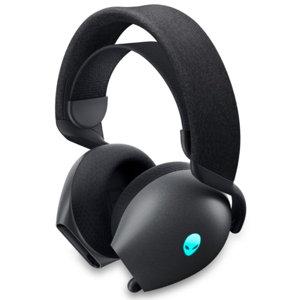 ყურსასმენი Dell 545-BBDZ Alienware AW720H, Gaming Headset, Wireless, RGB, USB, Black