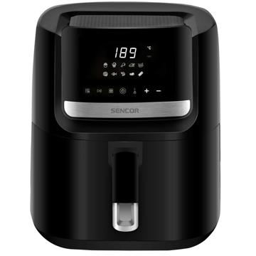 აეროგრილი Sencor SFR 6550BK, 1600W, 6.5L, Air Fryer, Black