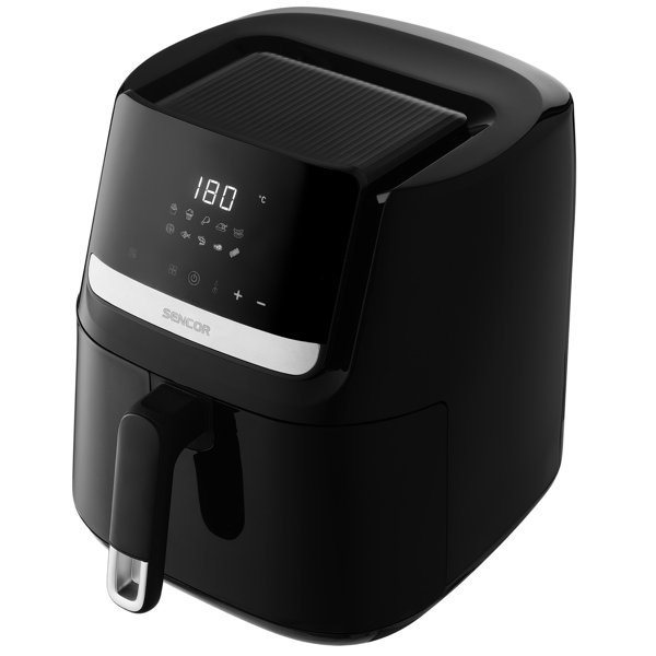 Sencor SFR 6550BK, 1600W, 6.5L, Air Fryer, Black