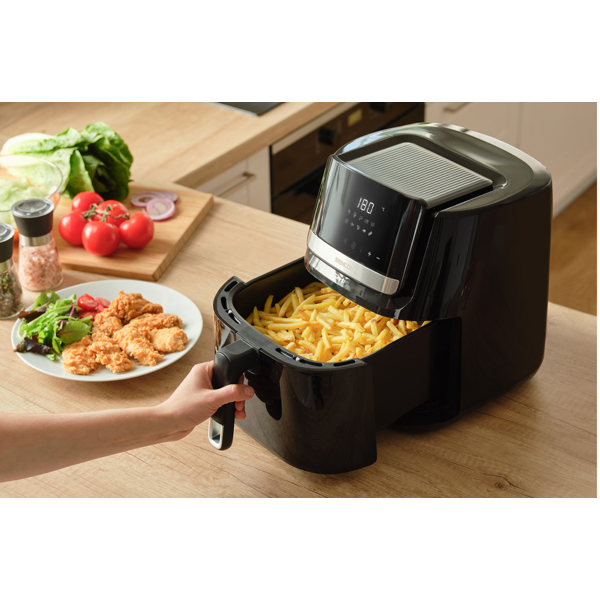 აეროგრილი Sencor SFR 6550BK, 1600W, 6.5L, Air Fryer, Black