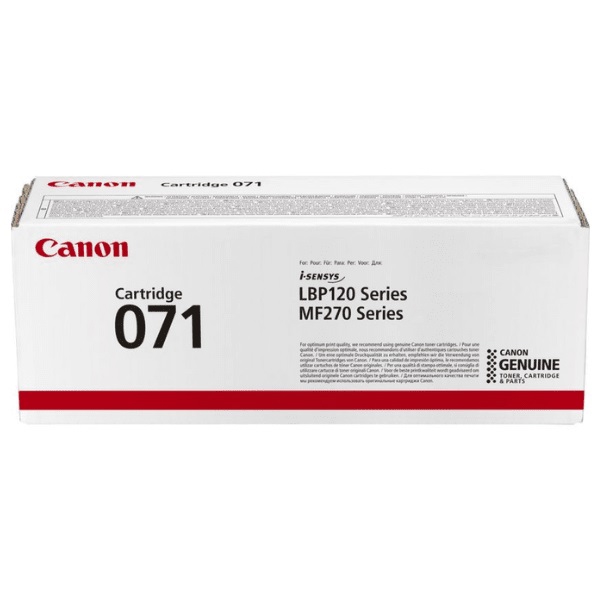 Canon CRG071, Toner Cartridge, 1200P, Black