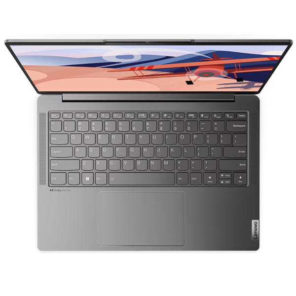 ნოუთბუქი Lenovo 83E0001WRK Yoga Slim 6, 14", i5-13500H, 16GB, 512GB SSD, Integrated, W11H, Storm Grey