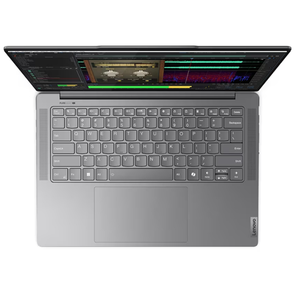 ნოუთბუქი Lenovo 83E20046RK Yoga Pro 7, 14.5", Ultra 5-125H, 32GB, 1TB SSD, Integrated, W11H, Luna Grey