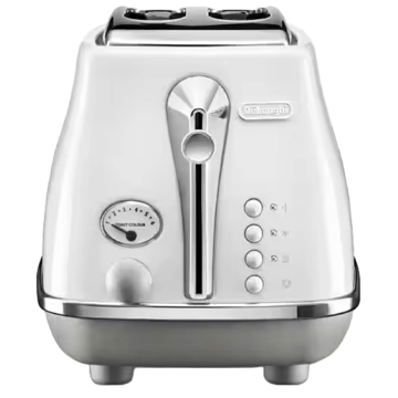 Delonghi CTOC2103.W, 900W, Toaster, White