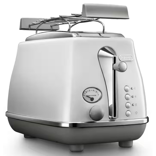 ტოსტერი Delonghi CTOC2103.W, 900W, Toaster, White