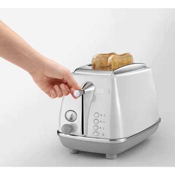 ტოსტერი Delonghi CTOC2103.W, 900W, Toaster, White