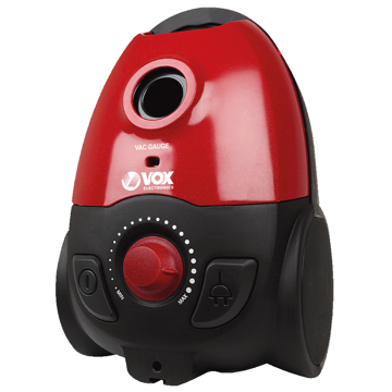 VOX SL123R, 1600W, 2.5L, Vacuum Cleaner, Red