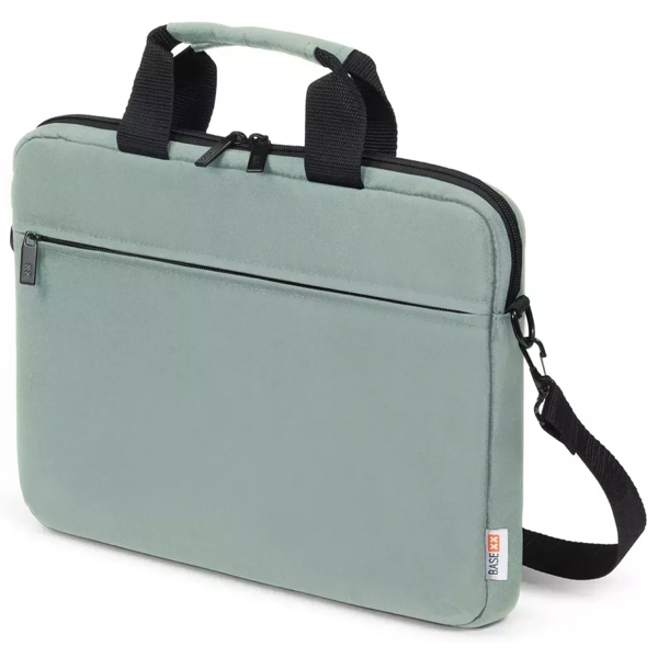 Dicota D31961 BASE XX SLIM, 14.1", Laptop Bag, Grey