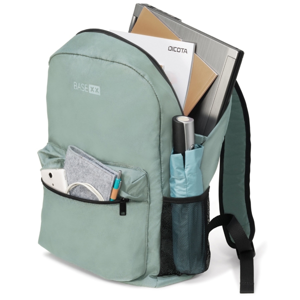 ნოუთბუქის ჩანთა Dicota D31967 BASE XX B2, 15.6”, Backpack, Light Grey