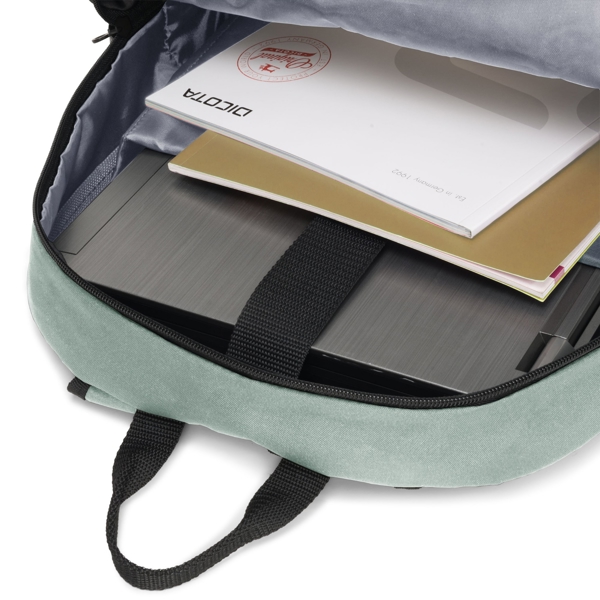 ნოუთბუქის ჩანთა Dicota D31967 BASE XX B2, 15.6”, Backpack, Light Grey