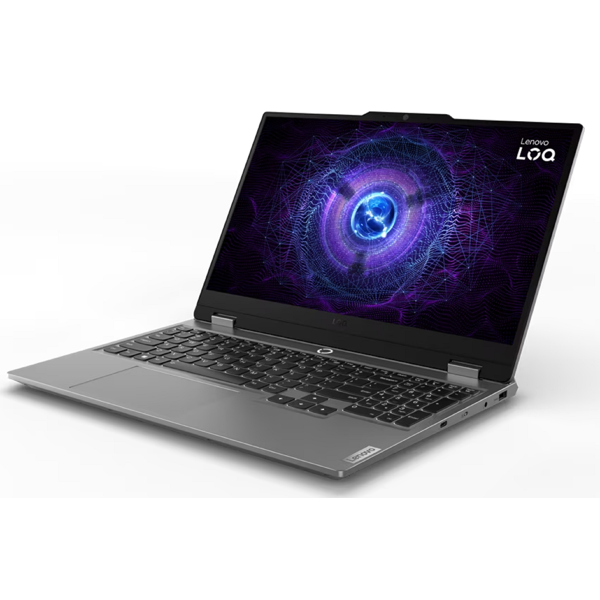 ნოუთბუქი Lenovo 83GS005CRK LOQ, 15.6", i5-12450HX, 16GB, 512GB SSD, RTX3050 6GB, Luna Grey