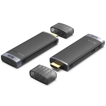 HDMI გადამცემი და მიმღები Vention ADCB0, Wireless HDMI Transmitter and Receiver, Black