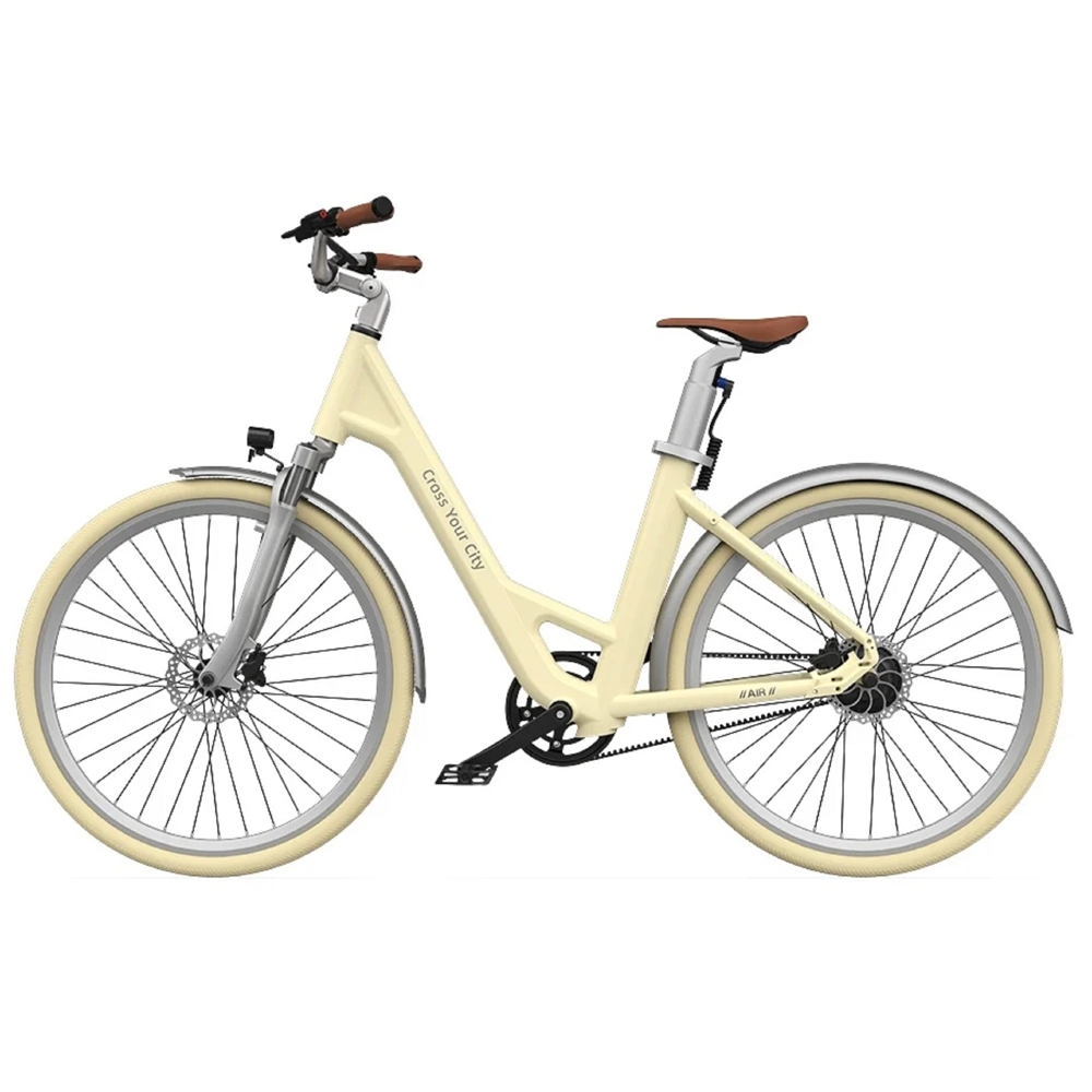 ელექტრო ველოსიპედი ADO A28 Air, 350W, Smart APP, Electric Bike, 30KM/H, Yellow