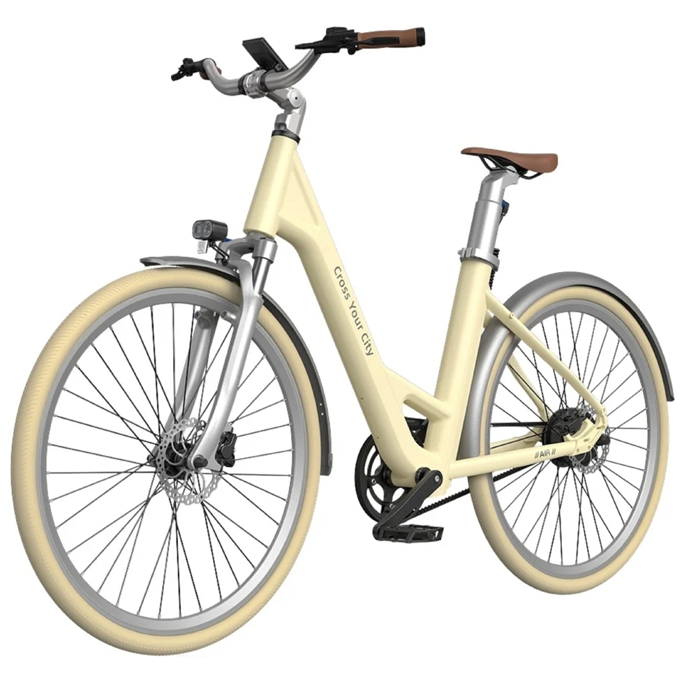 ელექტრო ველოსიპედი ADO A28 Air, 350W, Smart APP, Electric Bike, 30KM/H, Yellow