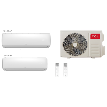 TCL FMA-18I2HD/DVO+ FMA-09CHSD/XA73I+ FMA-18CHSD/XA73I, 70-90m², Inverter, White