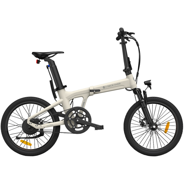 ADO A20 Lite, 350W, Smart APP, Folding Electric Bike, 30KM/H, Ivory