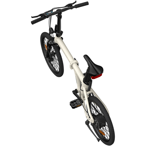 ADO A20 Lite, 350W, Smart APP, Folding Electric Bike, 30KM/H, Ivory