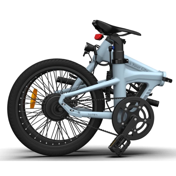 ADO A20 Lite, 350W, Smart APP, Folding Electric Bike, 30KM/H, Blue