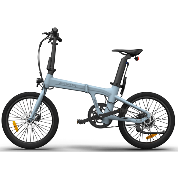 ADO A20 Lite, 350W, Smart APP, Folding Electric Bike, 30KM/H, Blue