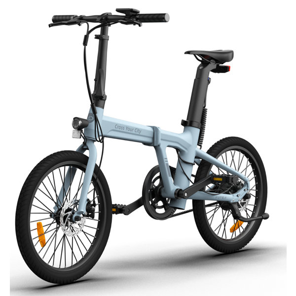 ADO A20 Lite, 350W, Smart APP, Folding Electric Bike, 30KM/H, Blue