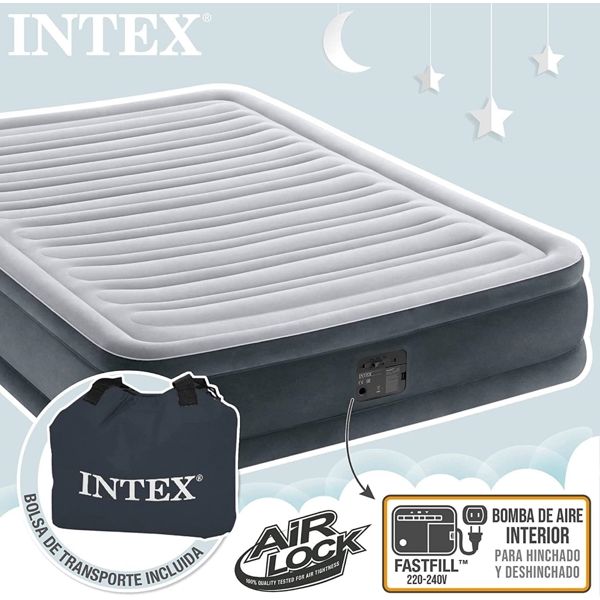 გასაბერი ლეიბი Intex 67768 Comfort-Plush, Air Mattress