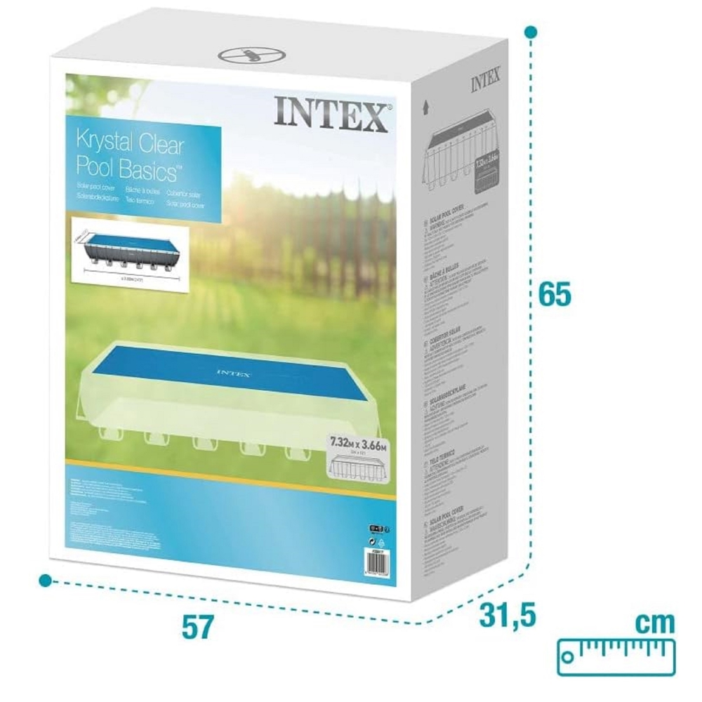 Intex 28017, Pool Cover, Blue