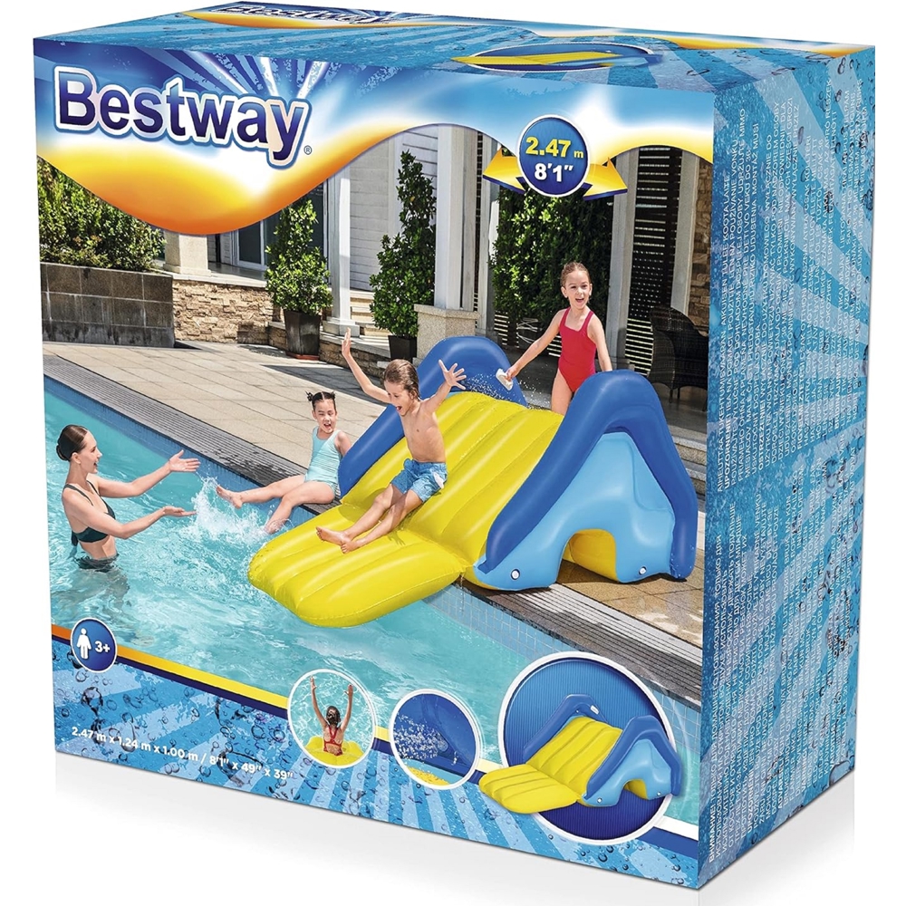 გასაბერი სასრიალო Bestway 52453, Inflatable Slide Giant