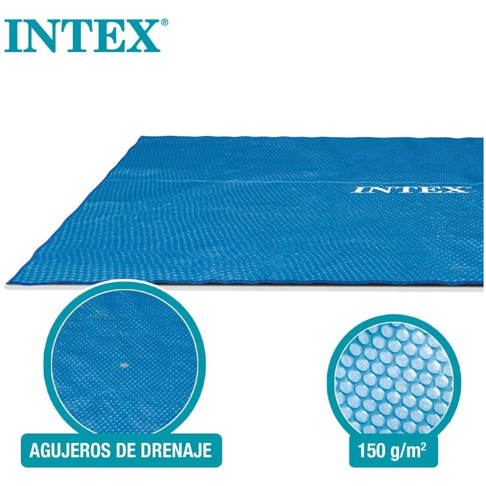 აუზის თერმო ტენტი Intex 28016, Pool Cover, Blue