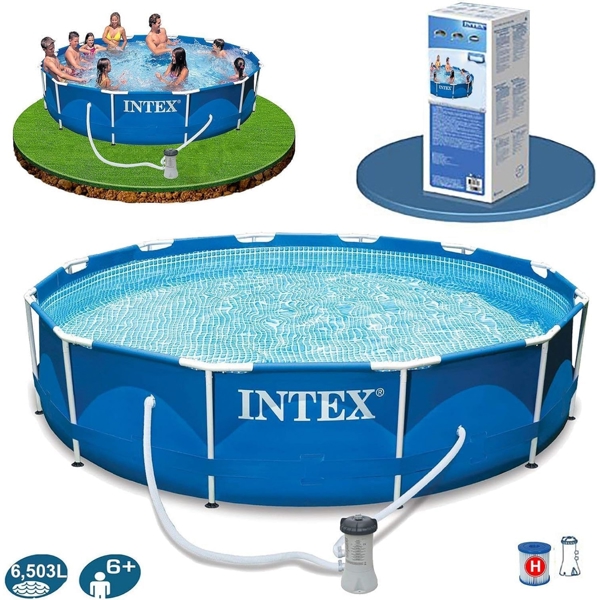 კარკასული აუზი Intex 28212, 6503L, Swimming Pool