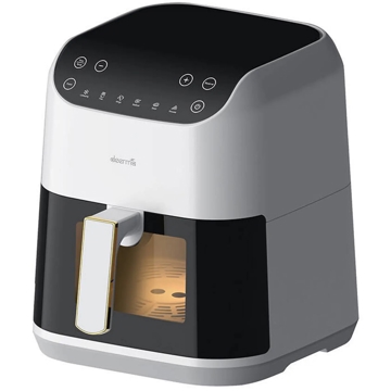 Xiaomi Deerma DEM-KZ130W, 1300W, 5.5L, Air Fryer, White/Black