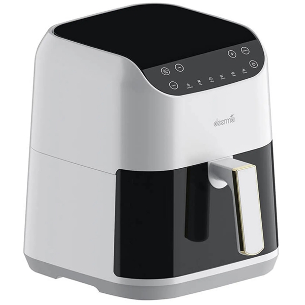 Xiaomi Deerma DEM-KZ130W, 1300W, 5.5L, Air Fryer, White/Black