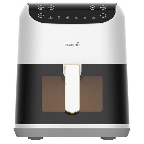 Xiaomi Deerma DEM-KZ130W, 1300W, 5.5L, Air Fryer, White/Black