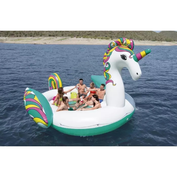 გასაბერი კუნძული Bestway 43228, 540Kg, Inflatable Island, White