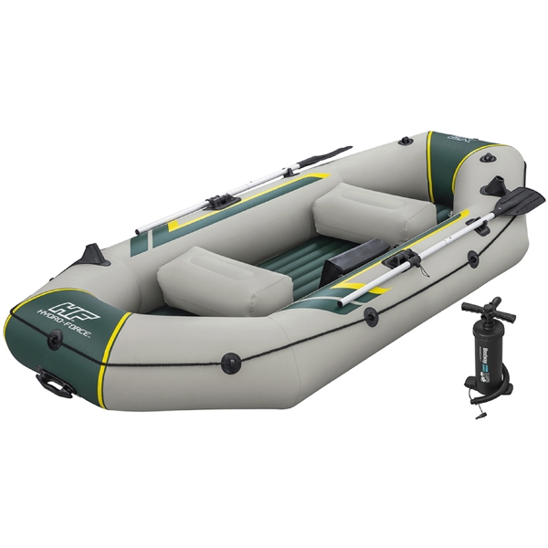 Bestway 65160, Ranger Elite X3, 3 Set, 400Kg, Raft Set, Grey/Green