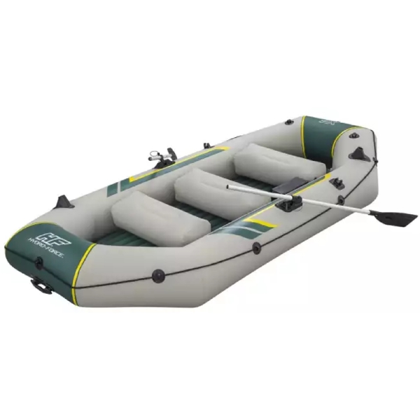 Bestway 65157, Ranger Elite 4 Set, 500Kg, Raft Set, Grey/Green