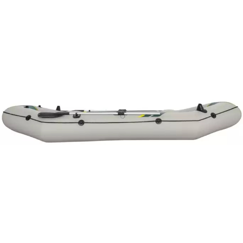 გასაბერი ნავი Bestway 65157, Ranger Elite 4 Set, 500Kg, Raft Set, Grey/Green