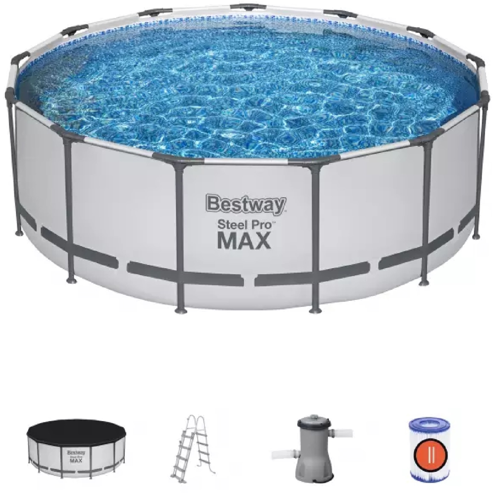 კარკასული აუზი Bestway 5618W, 12690L, Swimming Pool
