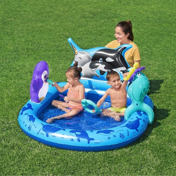 გასაბერი აუზი Bestway 53156, 84L, Swimming Pool With Play Centre