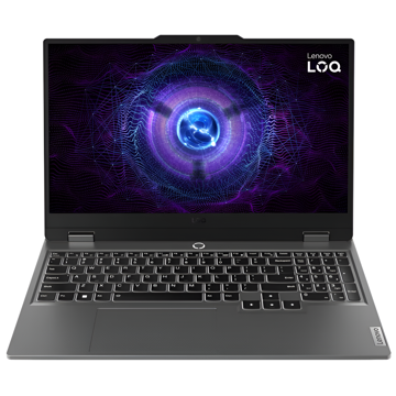 ნოუთბუქი Lenovo 83GS00F9RK LOQ 15IAX9, 15.6", i5-12450HX, 24GB, 1TB SSD, RTX4060 8GB, Luna Grey