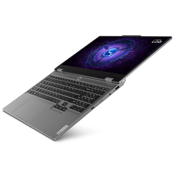 ნოუთბუქი Lenovo 83GS00F9RK LOQ 15IAX9, 15.6", i5-12450HX, 24GB, 1TB SSD, RTX4060 8GB, Luna Grey