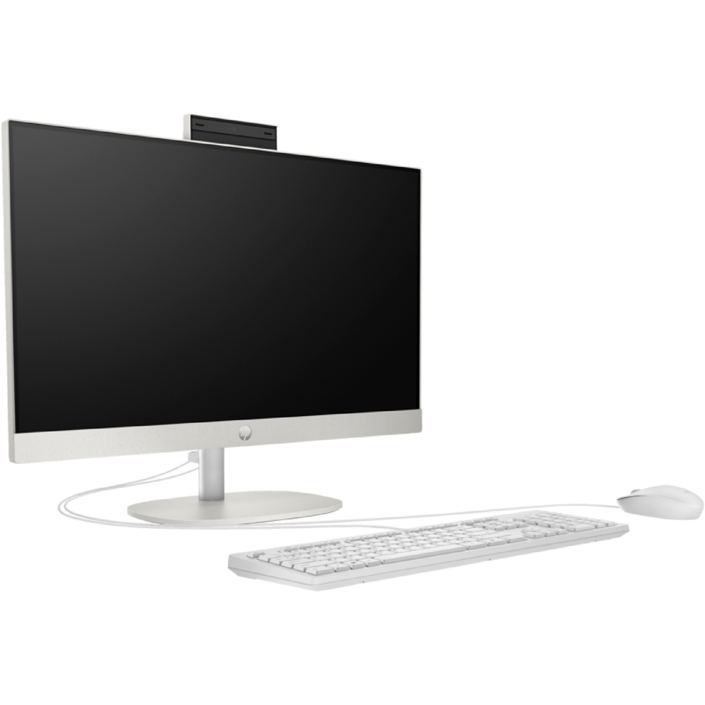 All In One კომპიუტერი HP 885G7EA ProOne 240 G10, 23.8", i5-1335U, 16GB, 512GB SSD, Integrated, White
