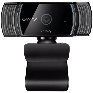 Canyon CNS-CWC5, FHD, 2MP, Built-in Microphone, Webcam, Black