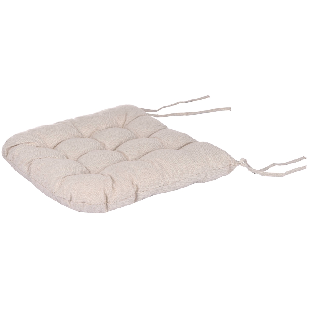 სკამის ბალიში Ardesto ART02OB Oliver, Sitpad, Beige