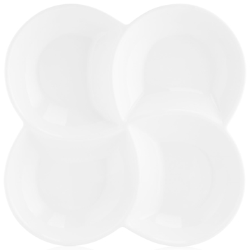 ლანგარი Ardesto AR3738, Four-bowl, White