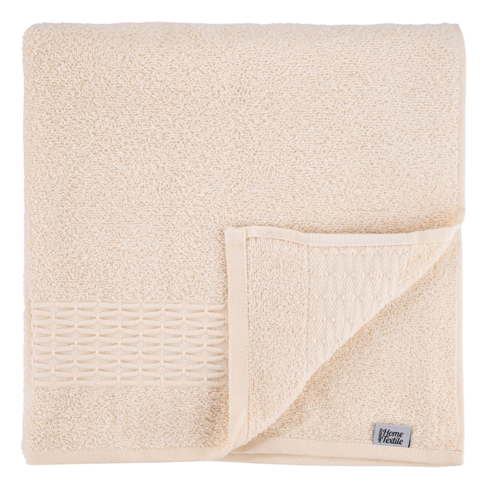 პირსახოცის ნაკრები Ardesto ART2357IV Terry Lotus, 2Pcs, Beige