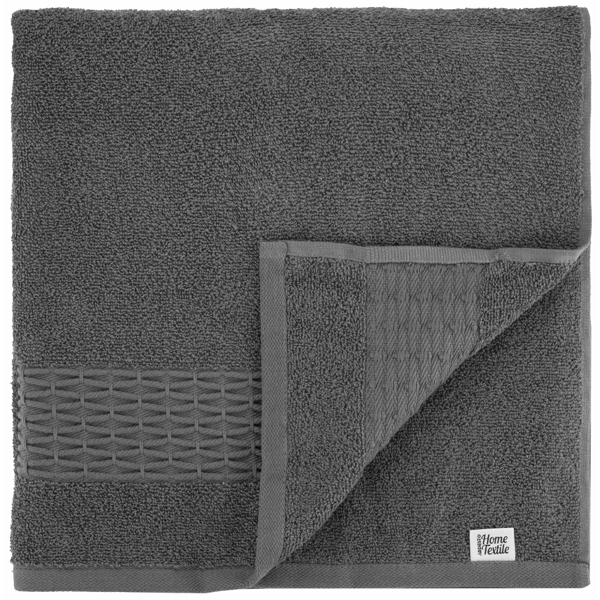 პირსახოცის ნაკრები Ardesto ART2357MC Terry Lotus, 2Pcs, Dark Grey