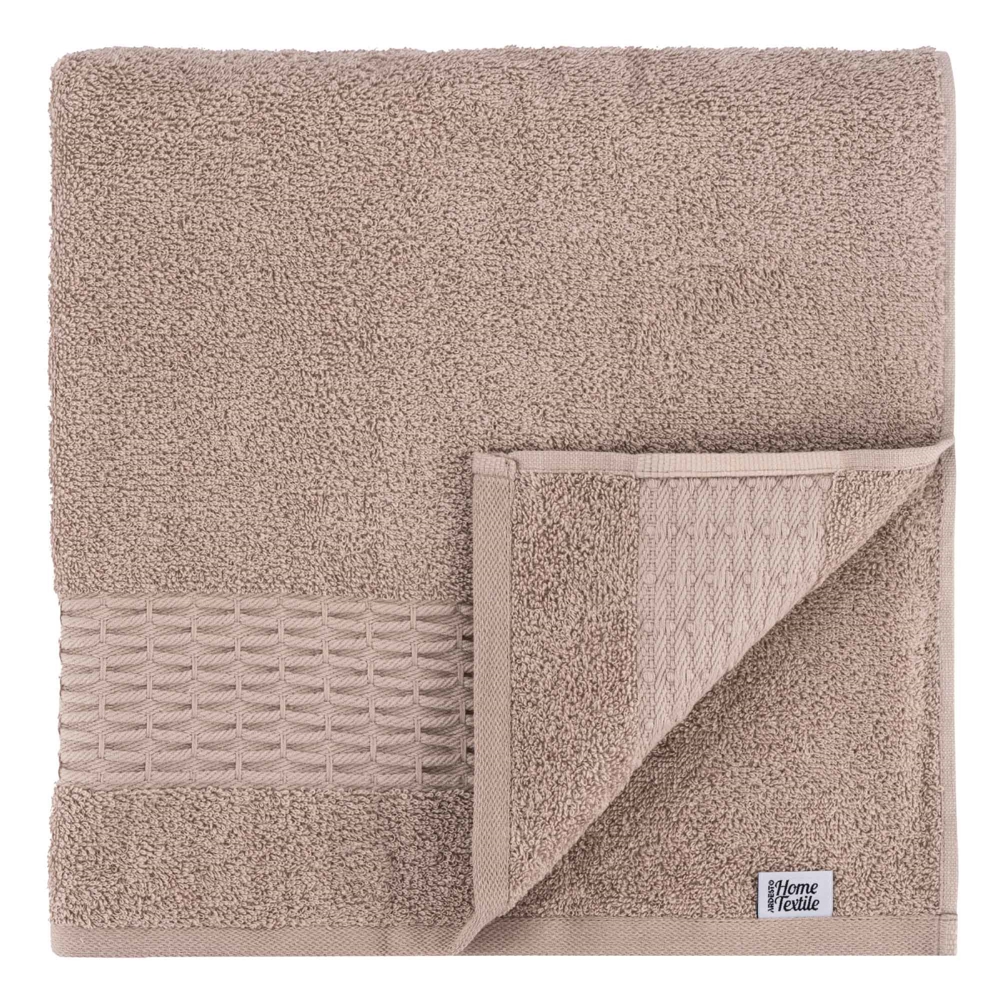 პირსახოცის ნაკრები Ardesto ART2357NS Terry Lotus, 2Pcs, Brown